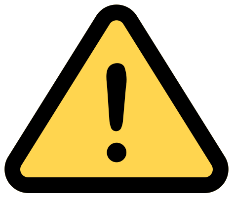 warning image
